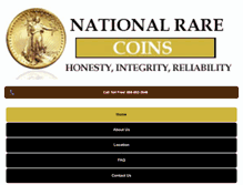 Tablet Screenshot of nationalrarecoins.net